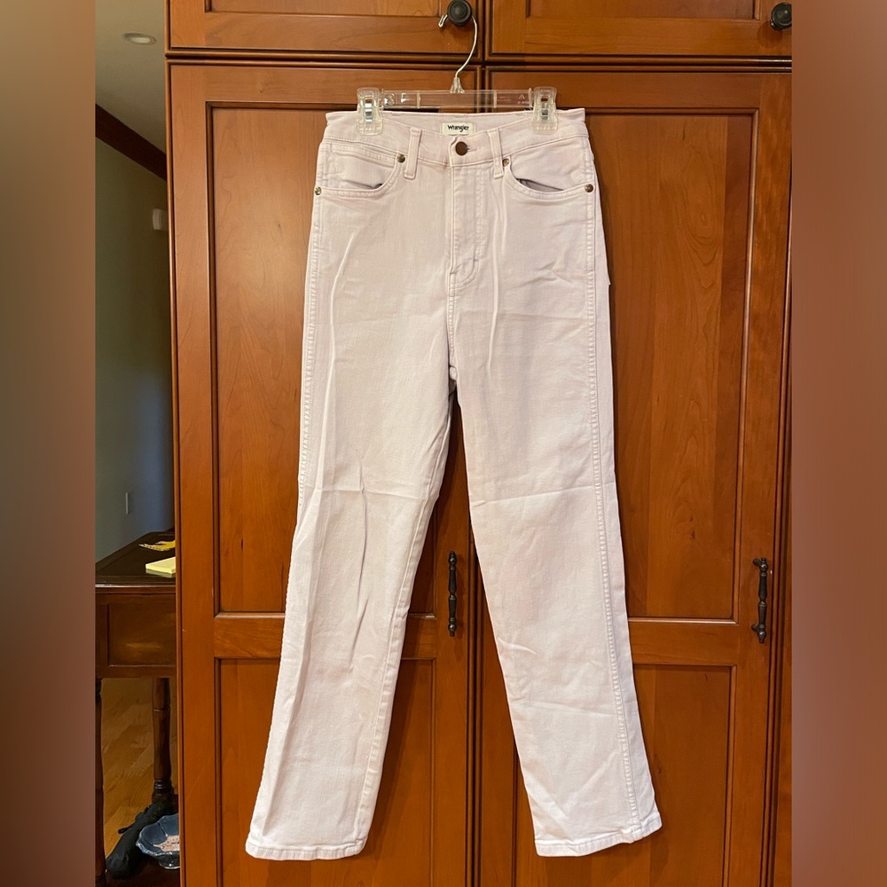 VINTAGE Wrangler Light Purple/Lilac Bootcut Jeans - Picture 6 of 16